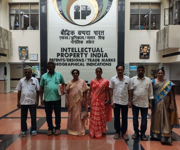 Representing Atreyapuram Pootharekulu for the GI tag at the IP Office in Chennai.